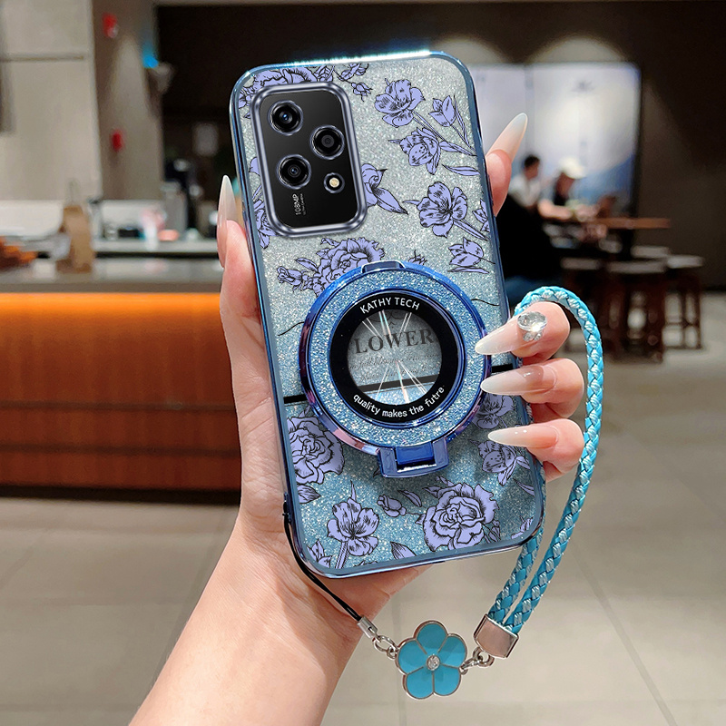 TEMU Phone Case: 200 Lite Delicate Plating Design Shockproof Protection Honor 200 Lite Ideal For Entertainment