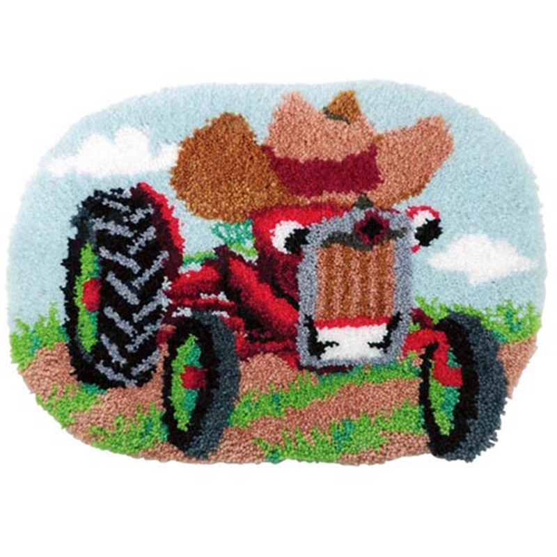 Cartoon Characters Latch Hook Kits for Home Decoration