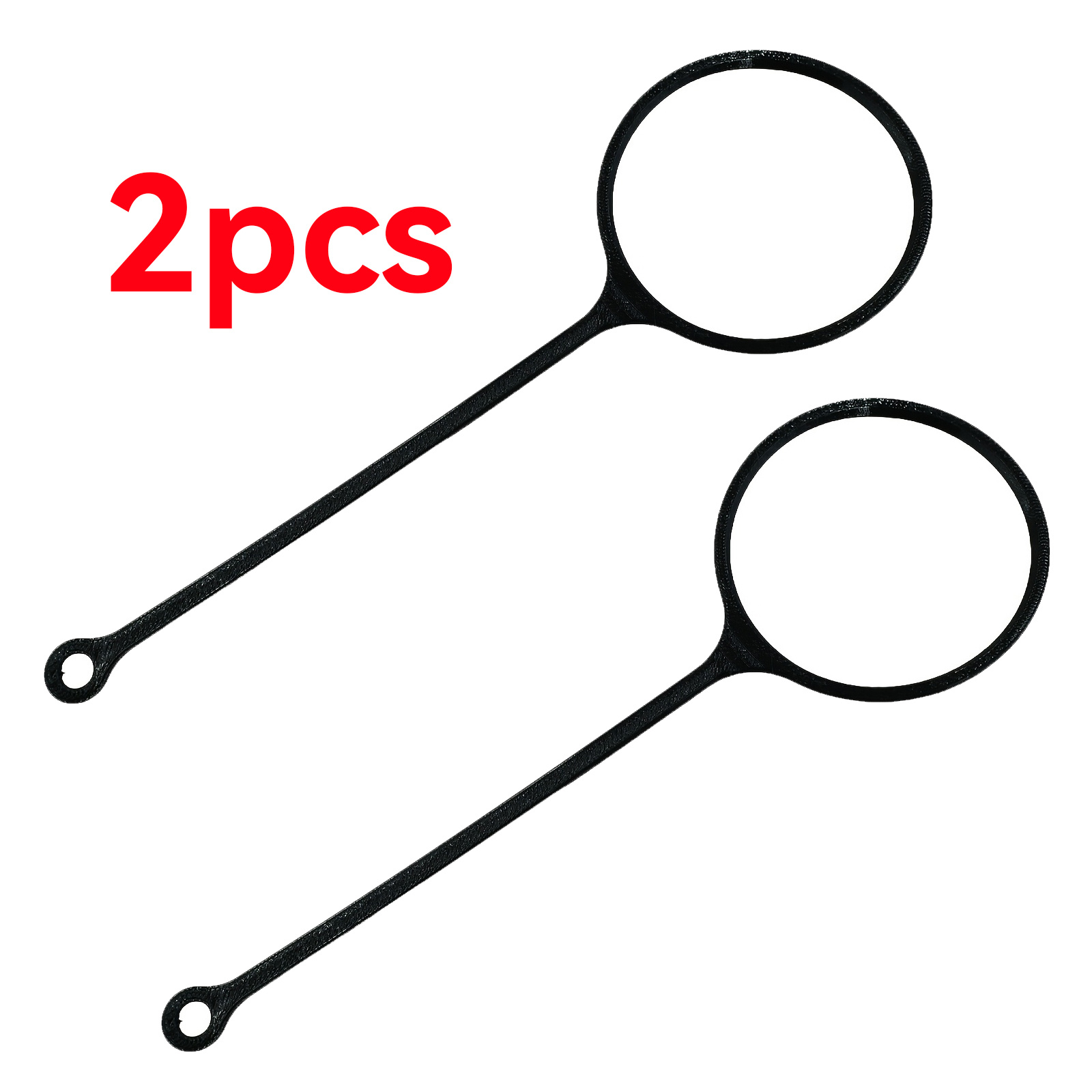 TEMU 2pcs Fuel Cap , Anti-loss Connection Cords For Fuel Filler Caps, Made Of Elastic And Durable Tpu Material, Suitable For , , For , And Seat