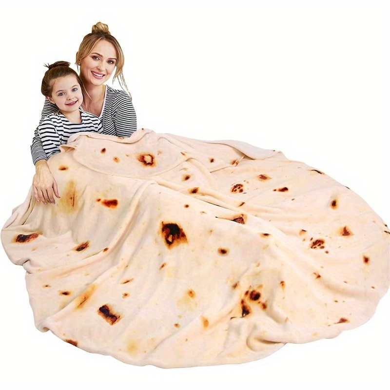 

Blanket, Tortilla Blanket Adult Size Funny Blankets Food Blankets, Tortilla Blanket Realistic Food Throw Blanket Throw Blanket