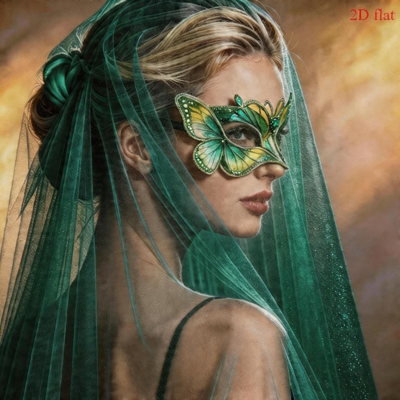 TEMU 2026 Latest Party Headpiece For Halloween Celebration Costumes And Festival Decorations, Featuring An Elegant Translucent Texture And Solid .