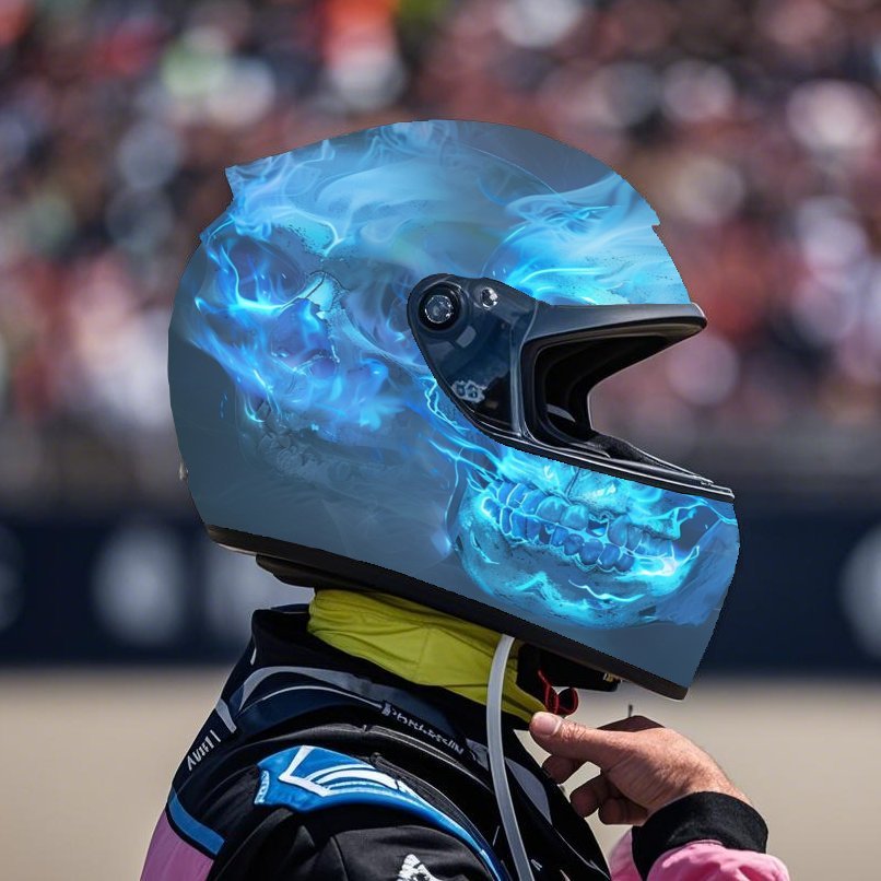shoei butterfly helmet blue SHOEI Blue Butterfly RF-1000 Motorcycle Helmet