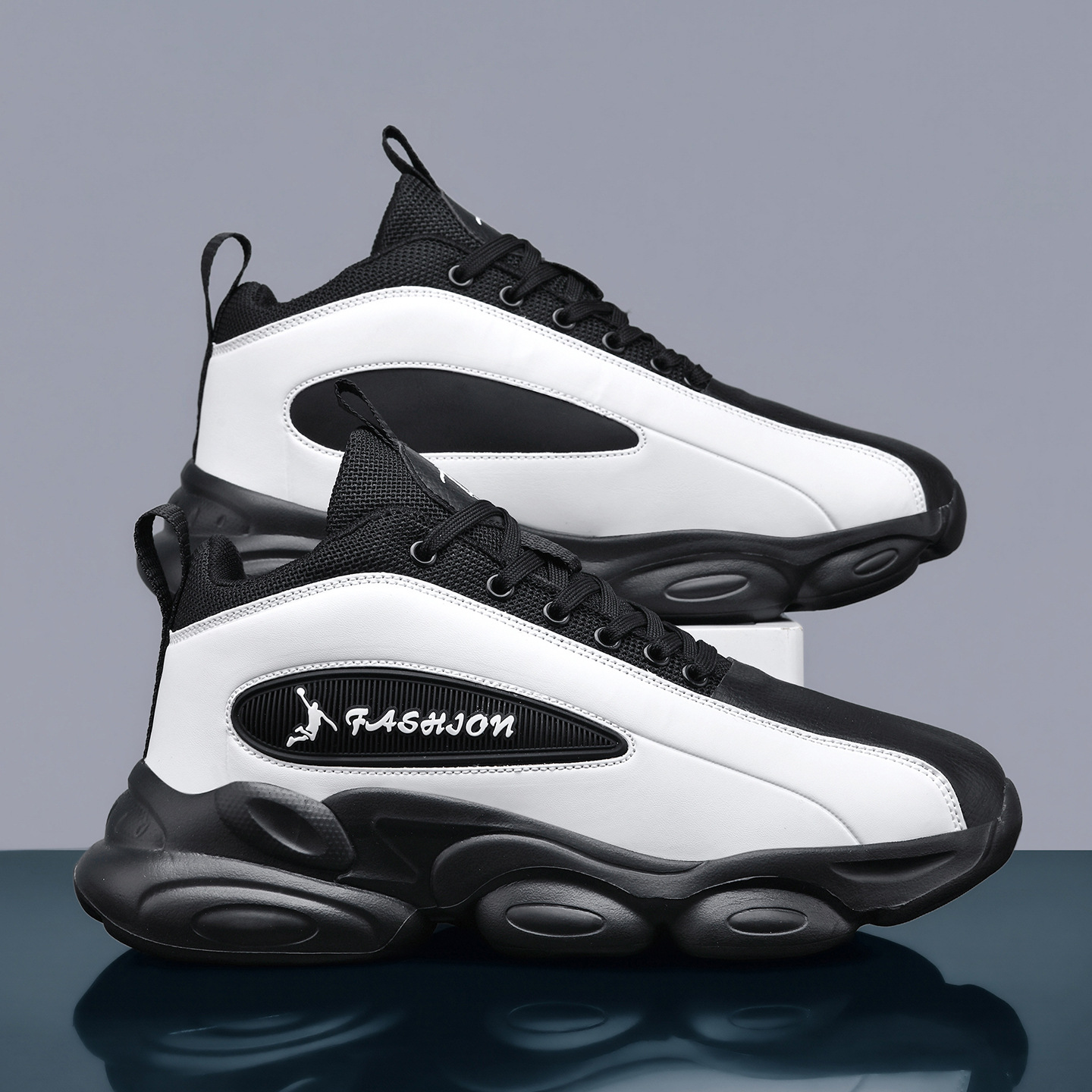 mens low top basketball shoes with shock absorption soft sole md outsole court sneakers suitable for training casual wear lace up toe sports shoes