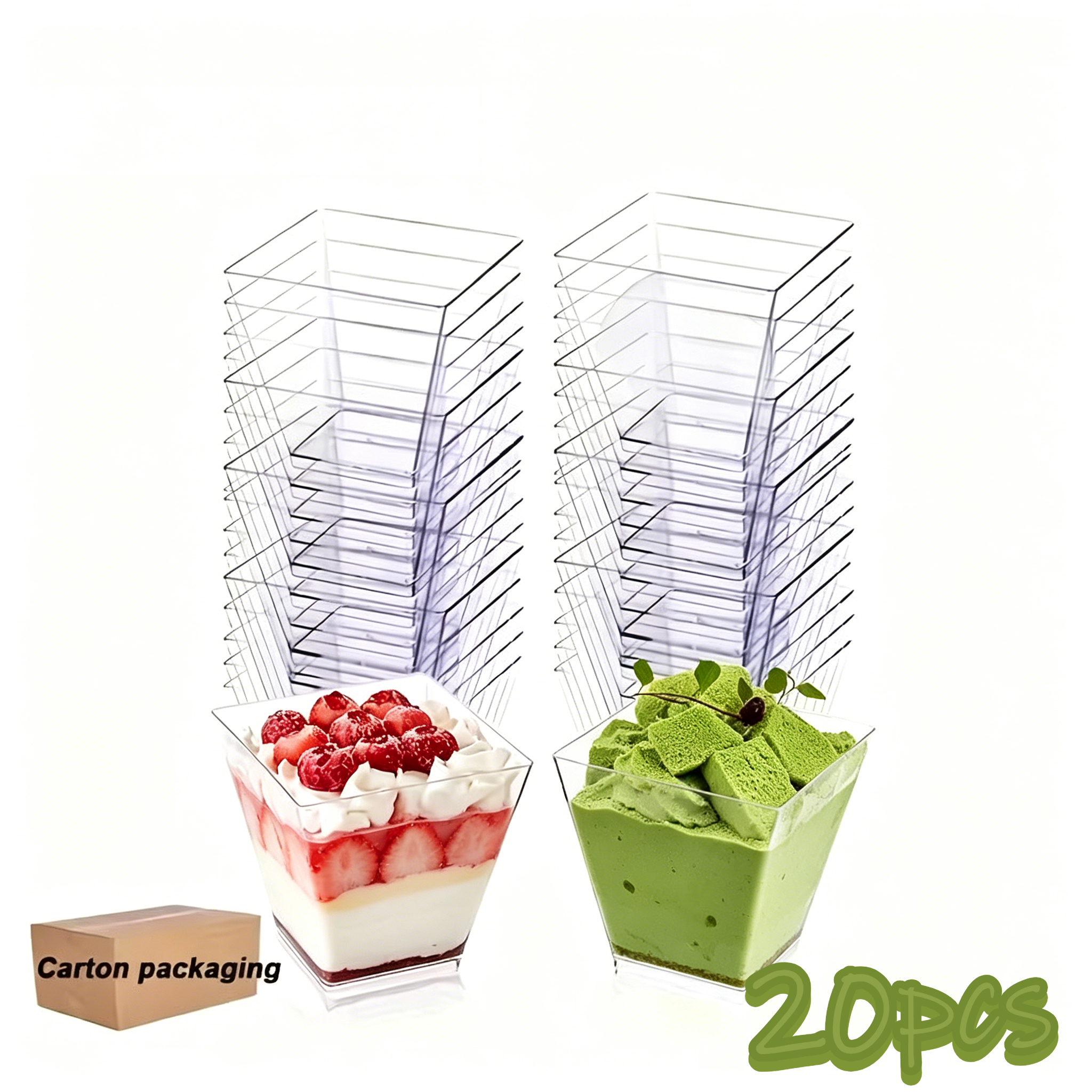 20pcs Small Cups - Honey, Butter, Jam, , Chocolate Syrup And Peanut Butter - Breakfast, Coffee Shops, Bakeries, Hotel Buffets, Airline Trays, Afternoon Tea - Perfect For Spreads And Toppings