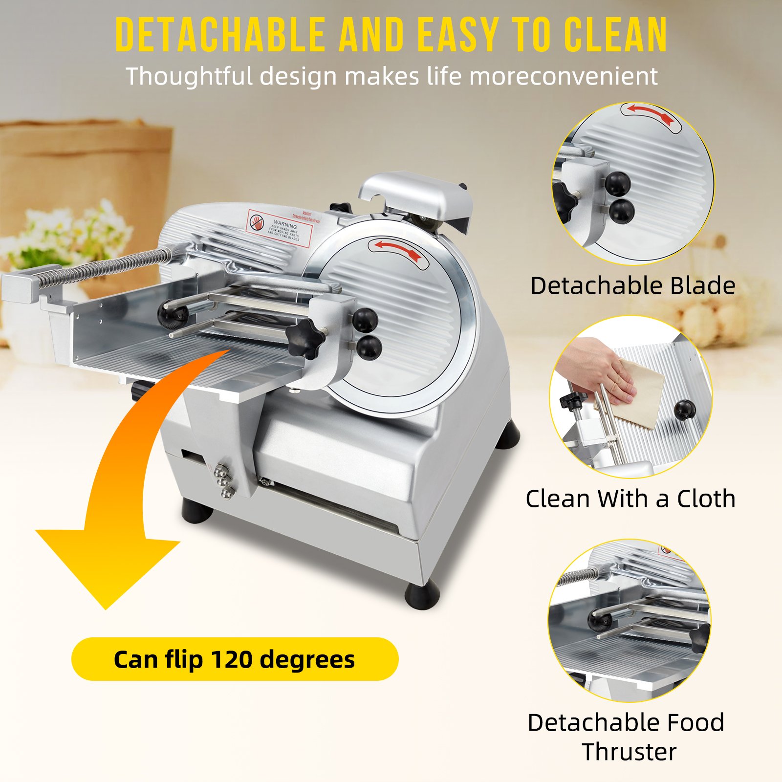 Automatic Meat Slicer Commercial Deli Slicer 10