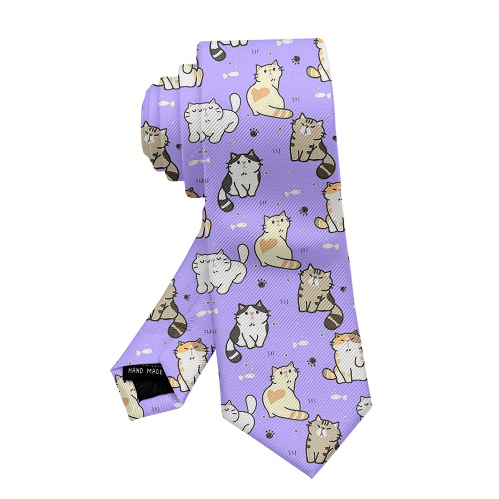 cat print tie