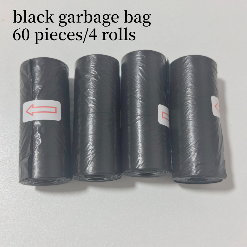 TEMU 60pcs/4 Rolls Thickened Durable Odor-proof Pet Poop Bags, Indoor And Outdoor Use, Very Suitable For Dogs And Cats, Dog Poop Bags, , Durable