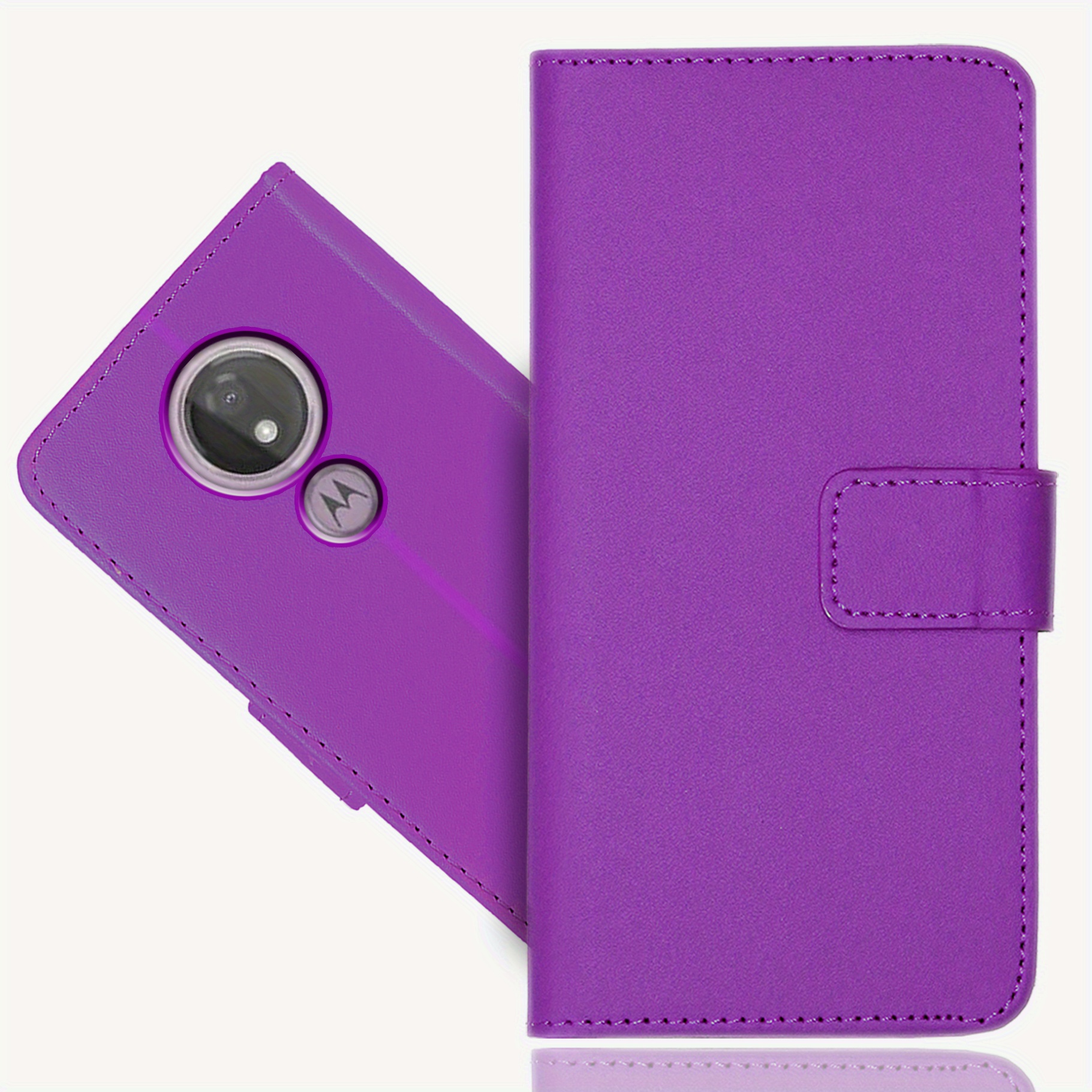 TEMU Phone Case: For Moto Case, Pu Leather Wallet Case, Flip Case With Card Holder And Magnetic , Cover