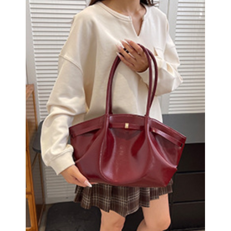 TEMU Sac Bandoulière Sac à Épaule Sac à Main Mode 2026 Automne Hiver Coréen Tendance Sac à Épaule Universel Texture Sac Bob