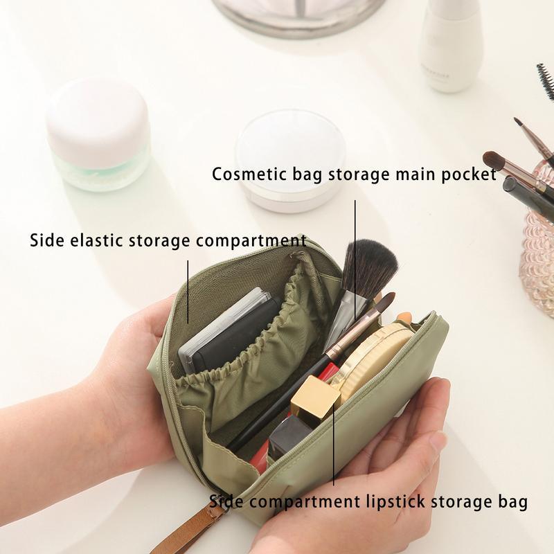 lipstick makeup bag mini small compartmentalized portable womens organizer bag insert compact storage pouch
