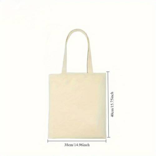 5pcs Blank Bags Shopper Bags Bags Student Tote Bags Decorative and DIY Handmade Gr