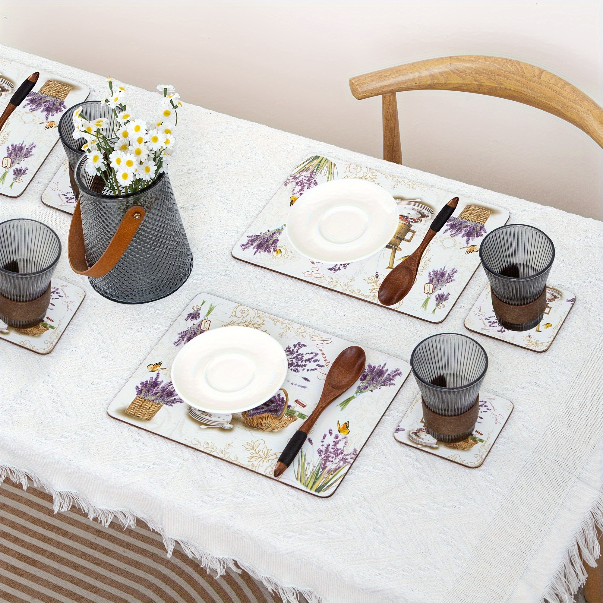 4er Set Untersetzer Und Tischsets Für Esstisch Und Wohndekor_voghion.com