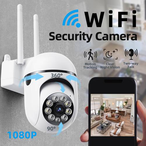 neue pro kabellose überwachungskamera, 1080p fhd video, 2.4g long-distance wlan-verbindung, vollfarb-nachtmodus, zwei-wege-audio, bewegungserkennung, real-alert, usb-stromversorgung, wandmontage, wlan-kamera, kompaktes design, einfach zu bedienen, für den heimgebrauch