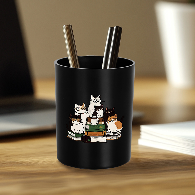 TEMU A Stylish Desktop Organizer With A , This Multifunctional Storage Pen Holder And Box Is Perfect For Office Supplies Like Pens And Pencils