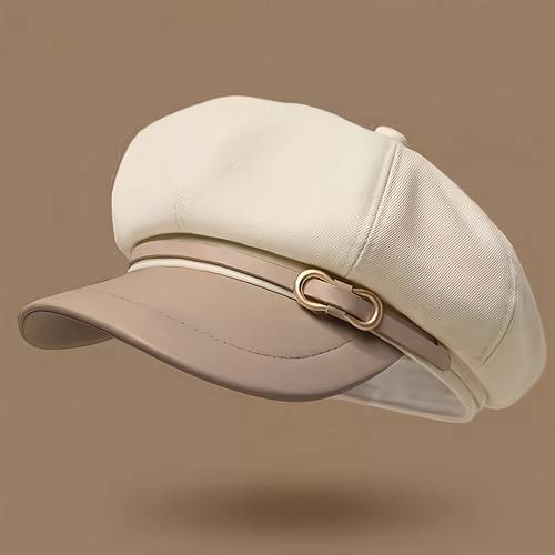 octagonal beret summer womens hat high end street style look smaller and modifies shape fashionable japanese casual retro painters beret duckbill beret octagonal beret beret british beret vintage beret