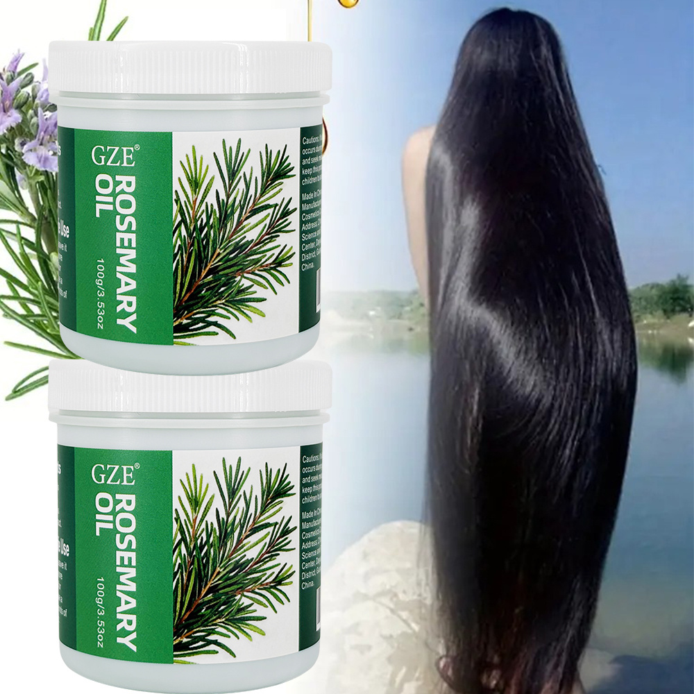 Image of Set Of 2 Gze Rosemary Oil, A Lightweight Essential Oil For Hair That Provides Long- For Hair And Scalp