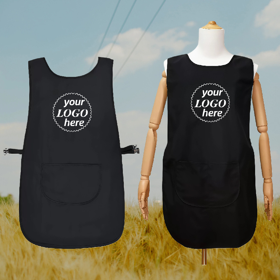 TEMU Gepersonaliseerde Logo Bedrukte Salon Professionele Werkkleding, Speciale Druksluiting Schorten voor Kapsalons, Geschikt voor Knippen, Verven,