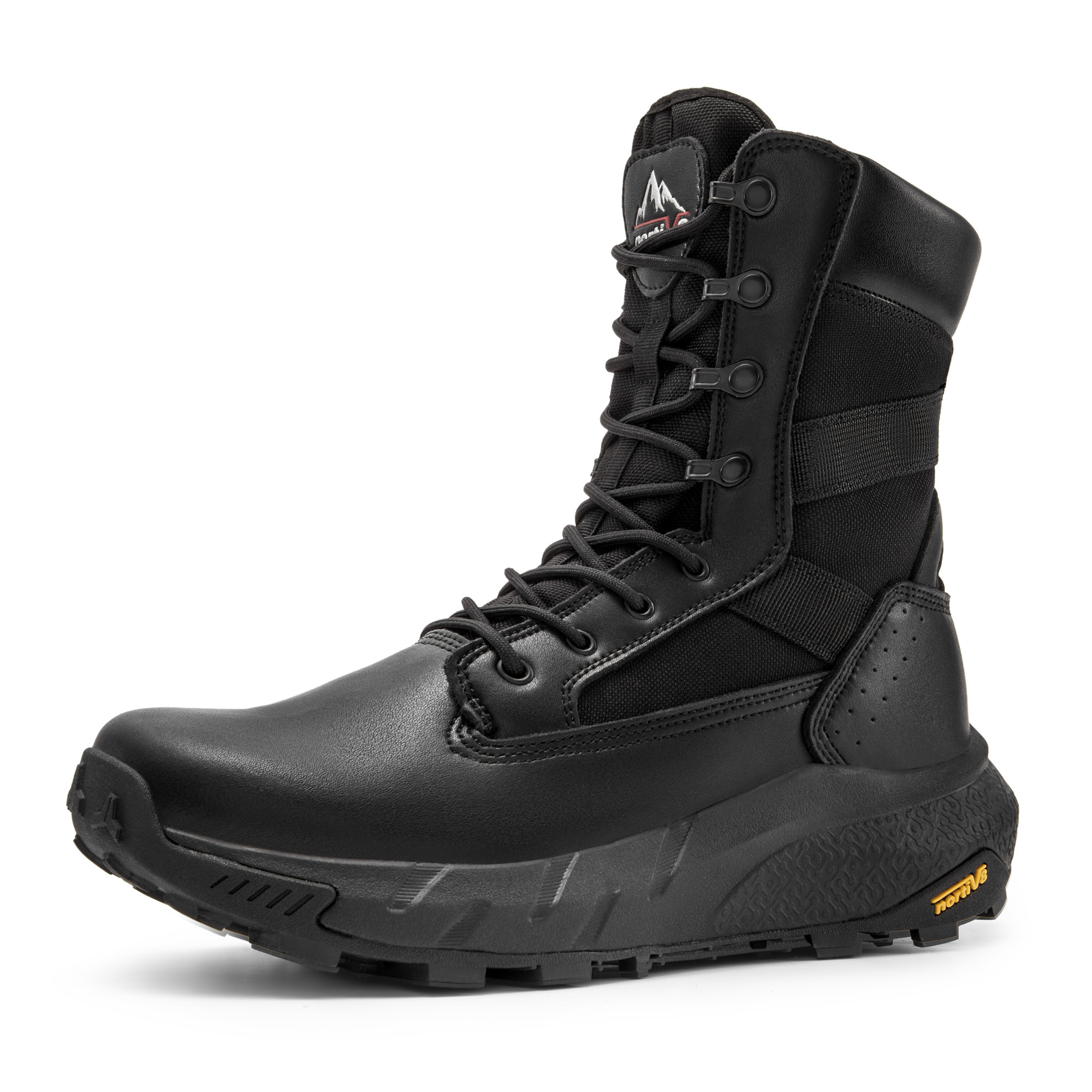 Image of 8 Men's Boots - Lightweight Zipper Boots With Breathable Design For Outdoor Work, Hiking & Casual Wear