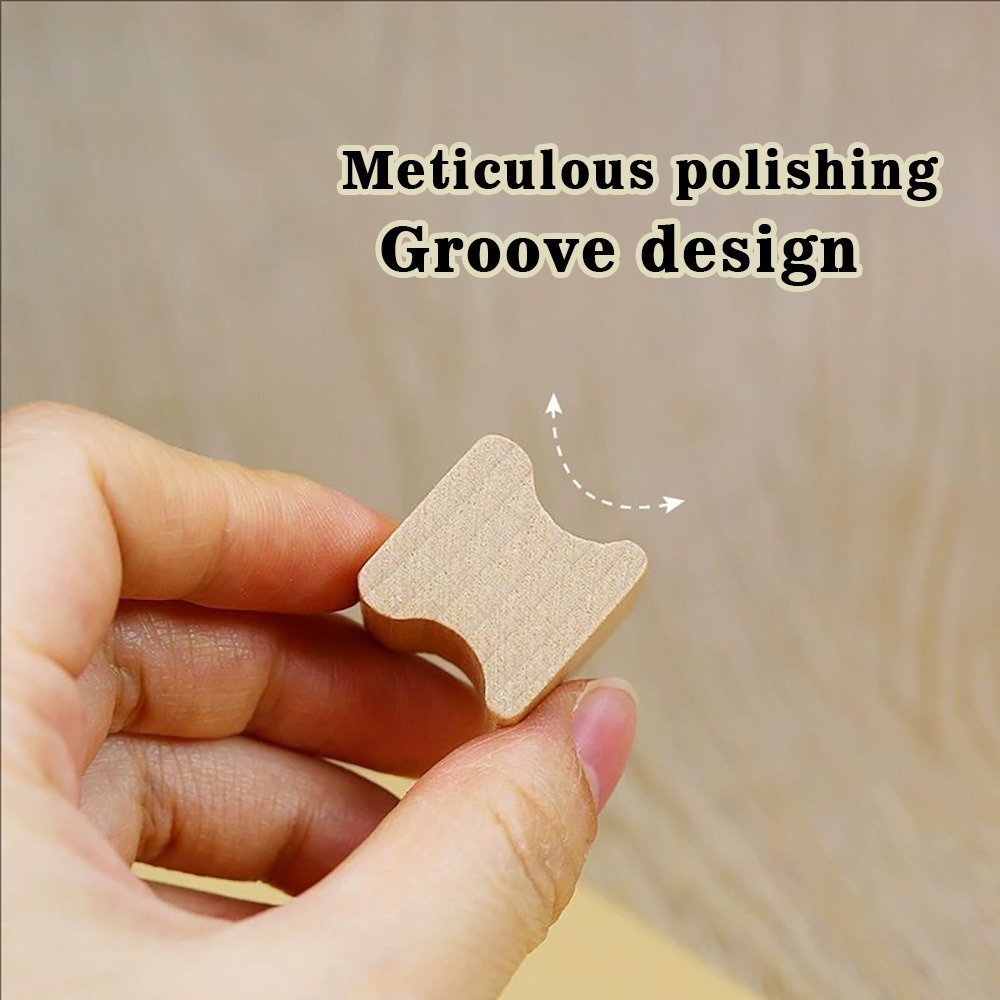 Cute Encouragement Slogans Pattern Wooden Stamp for Crafts