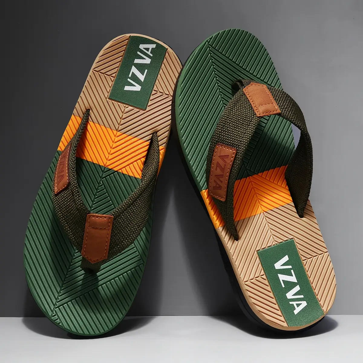 mens non   flops with cushioned insoles and pu soles lightweight eva upper layer   arch support black blue block indoor and outdoor sandals suitable for beach   use casual comfortable shoes mens beach sandals m beach sandals for men flip flops for men cushioned mens plus size sandals mens sandals high quality arch support sandals for men home slippers summer sandals   sandals breathable footwear durable construction Product details 6