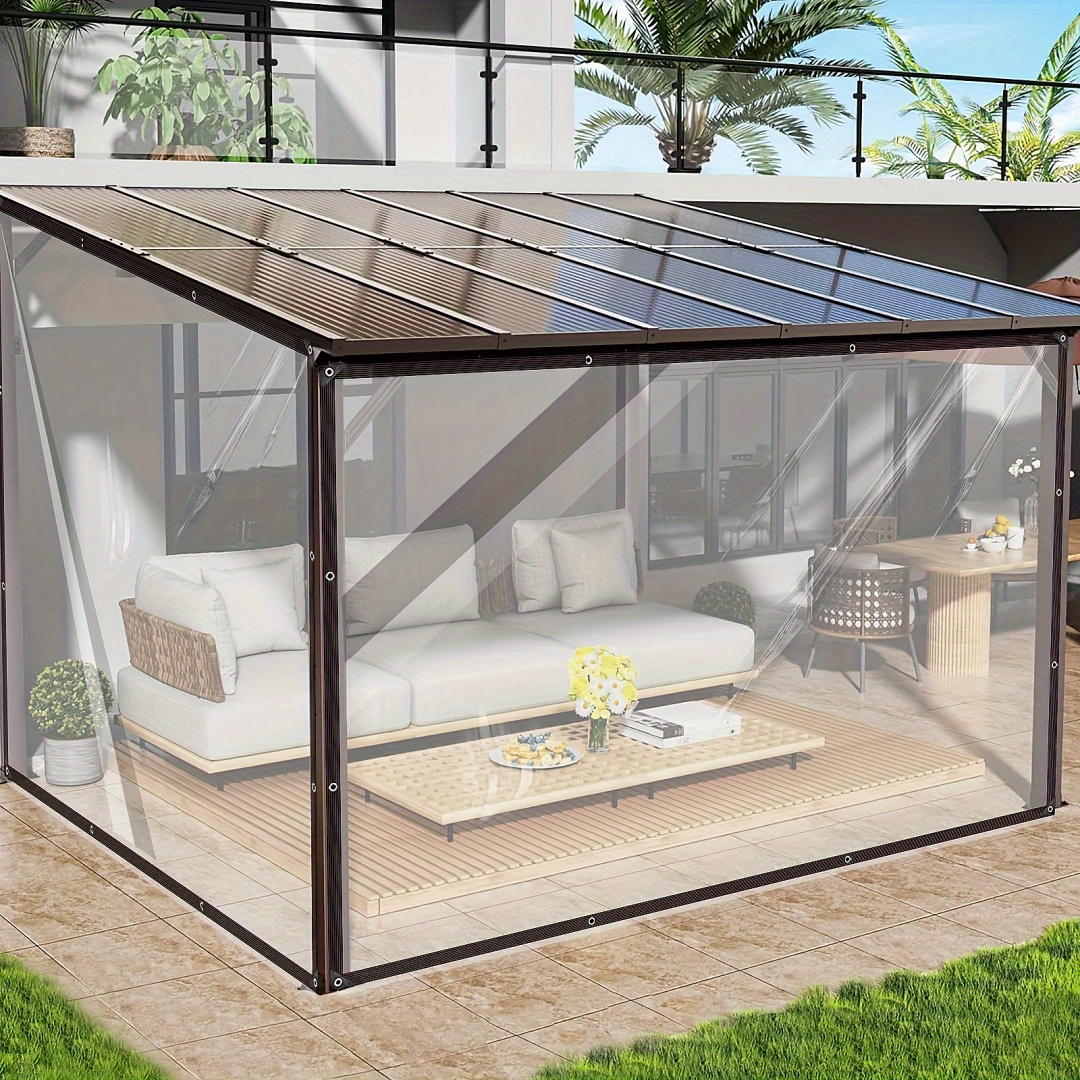 防水シート 防水透明シート屋外 PVC 防水カーテン 防雨 Amazon | 防水シート 防水透明シート 透明PVC 雨よけシート0.8M×3M