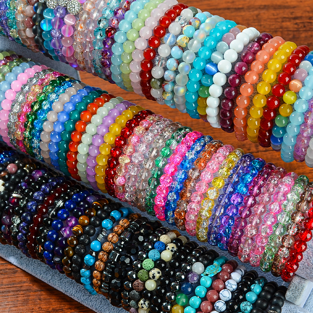 Bohemian Beaded Stone Bracelet Set for All Occasions