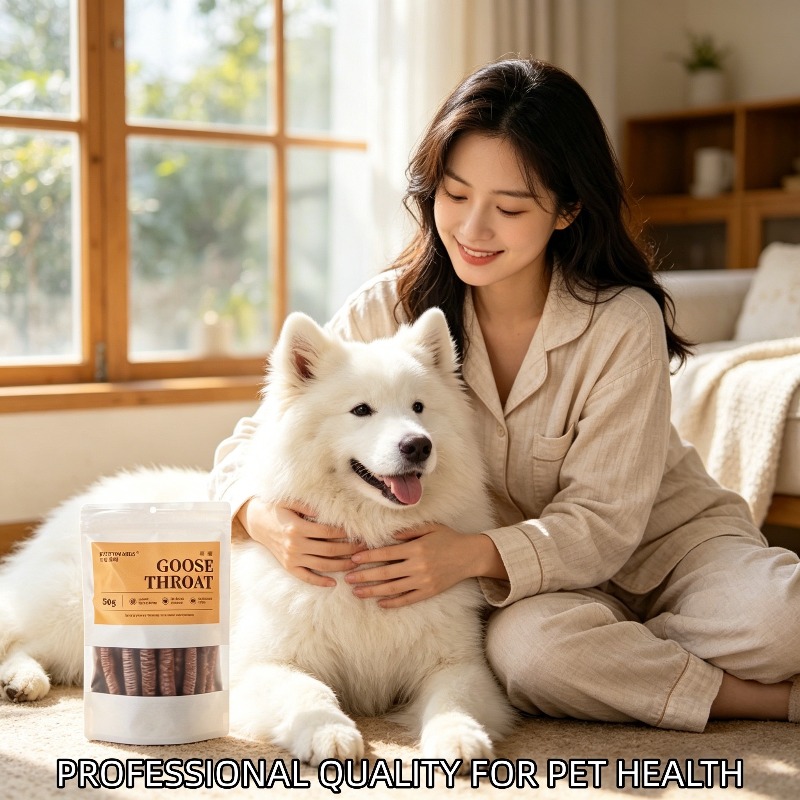 goose throat   and cats   dental treats to support oral health long lasting baked snacks for training and chewing Product details 7