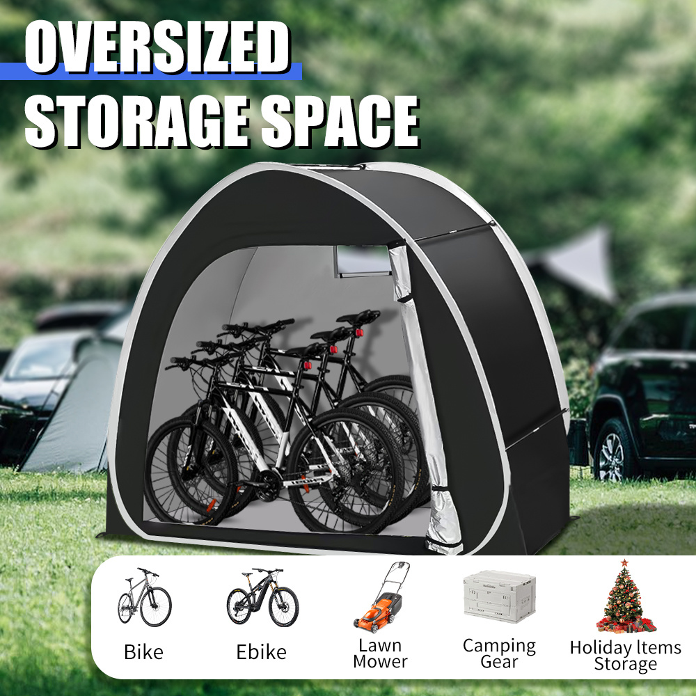 portable bike tent 210d oxford fabric windproof built in Temu