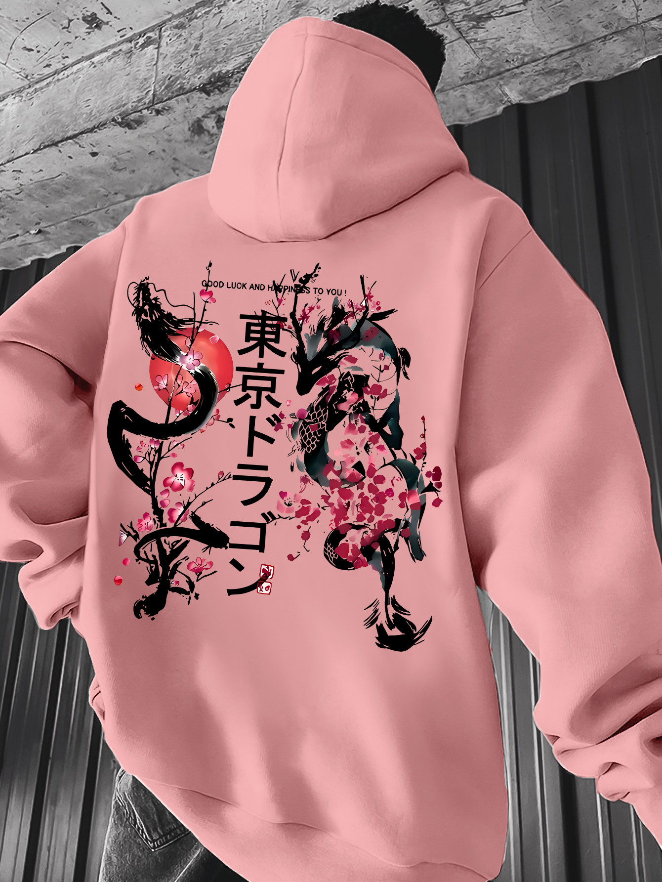 Sweat à Capuche Motif Japonais | Paradis Japonais
