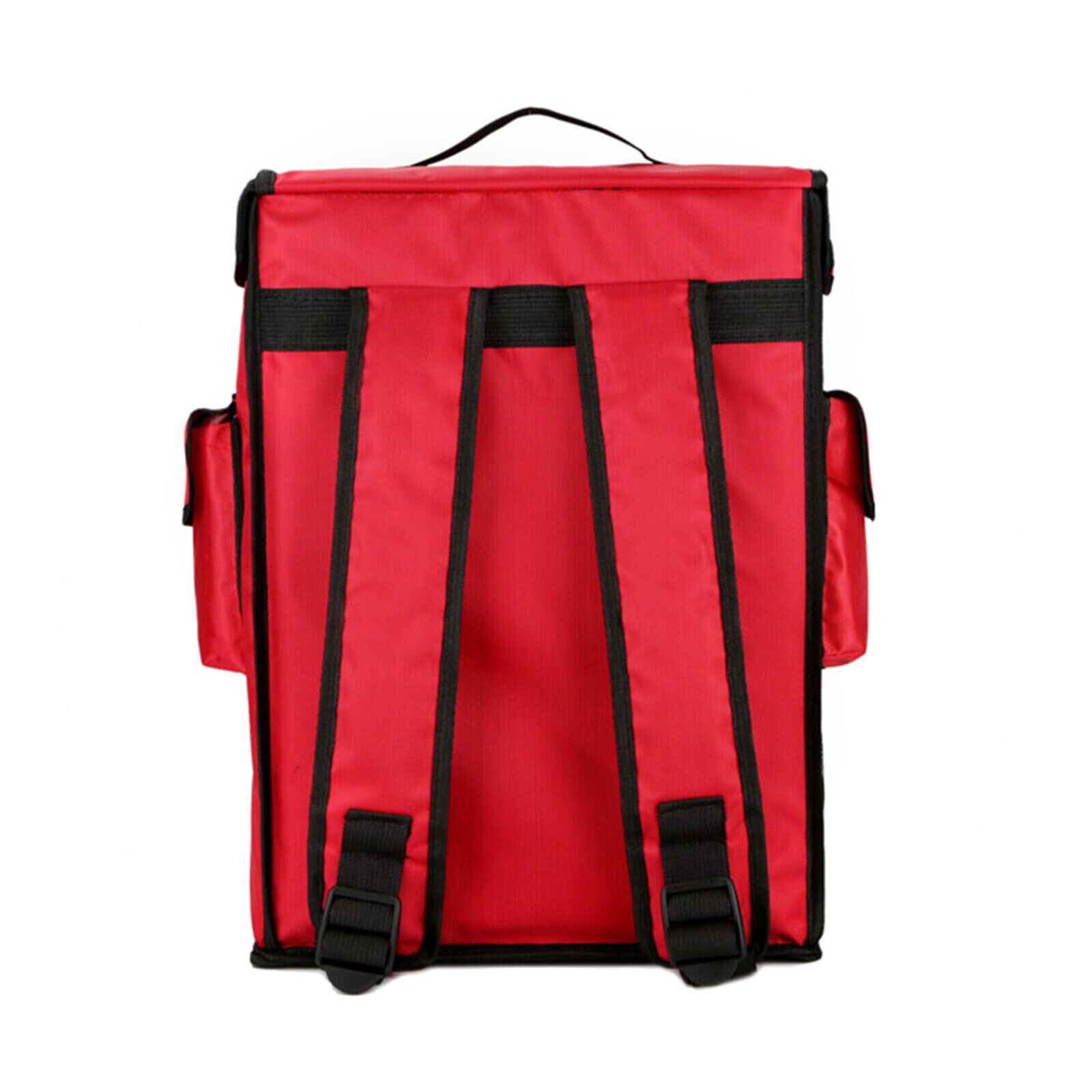 Waterproof Red Backpack with Safety Strip