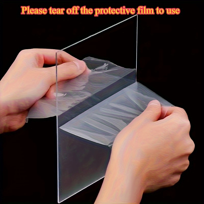 4pcs acrylic sheets 3mm thick scratch resistant painting boards painting crafts frames and displays durable easy to cut panels with   blocks decorations and home art projects painting supplies decorative artwork  