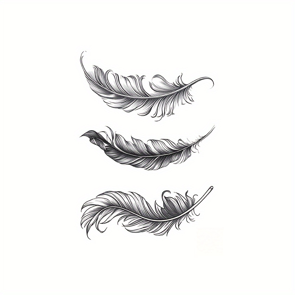 Temporary Tattoo Sticker - Waterproof Body Art For , Legs, Chest, Back, Etc. - Realistic - Gift - 1pc, Multi-functional Body Application | Minimalist Tattoo | Waterproof Tattoo, Tattoo Supplies