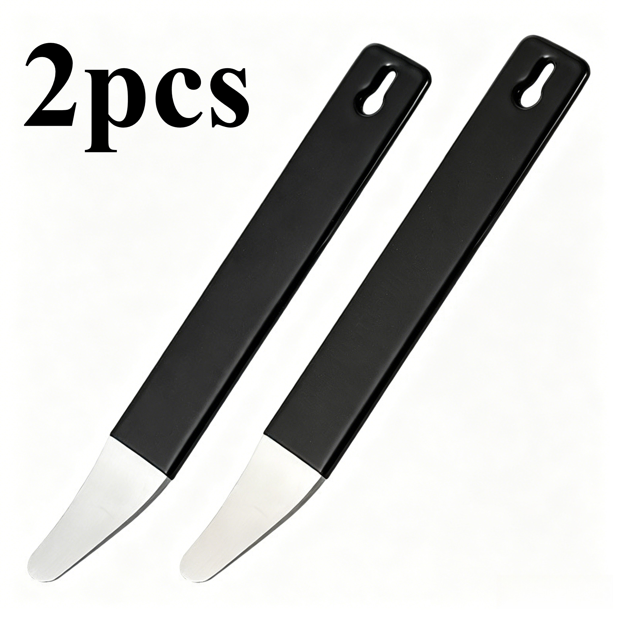TEMU 2pcs Outils de levage pour panneau de porte automobile, outils de retrait de console , barres de levage en acier pour modification intérieure,