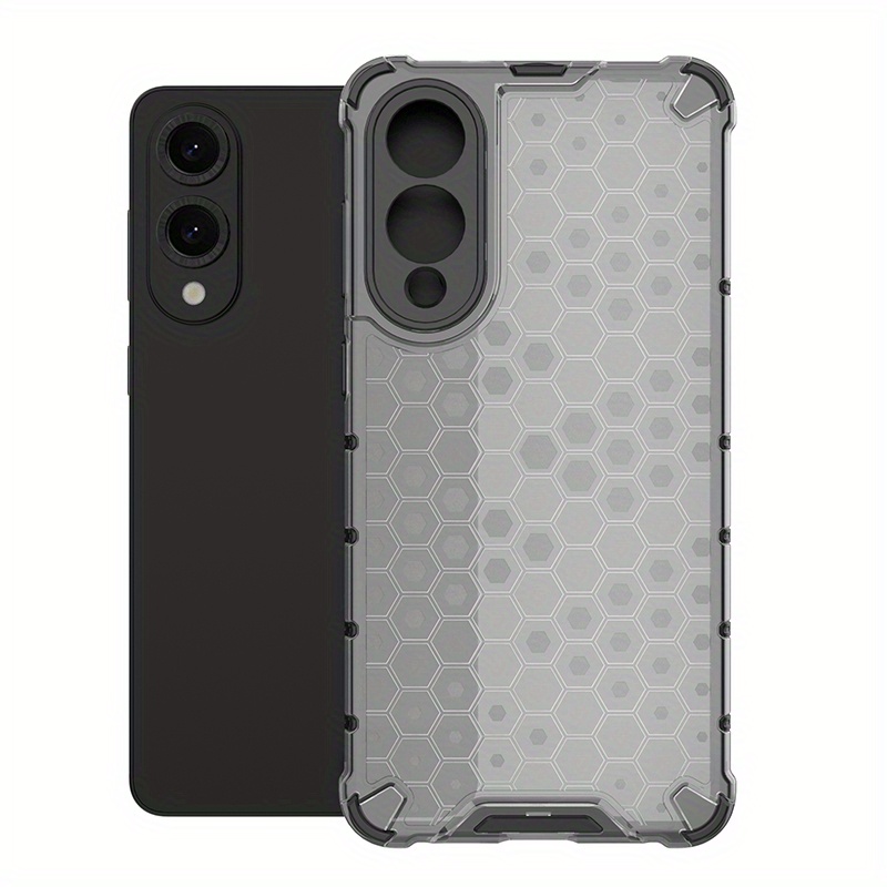 TEMU Phone Case - Minimalist Tech Honeycomb Anti-drop Phone Case Is Compatible With Galaxy S22, S23, S24, S25, , A14 5g, A04e, A54 5g, Sam A16 5g, Sa