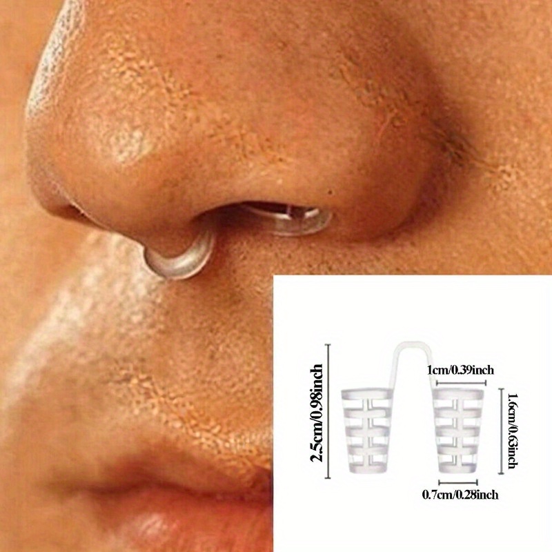 battery free anti snore nose clip sleep apnea snoring aid nasal dilator for home use no power needed   no battery included sleep apnea device snoring device snoring aid Product details 2