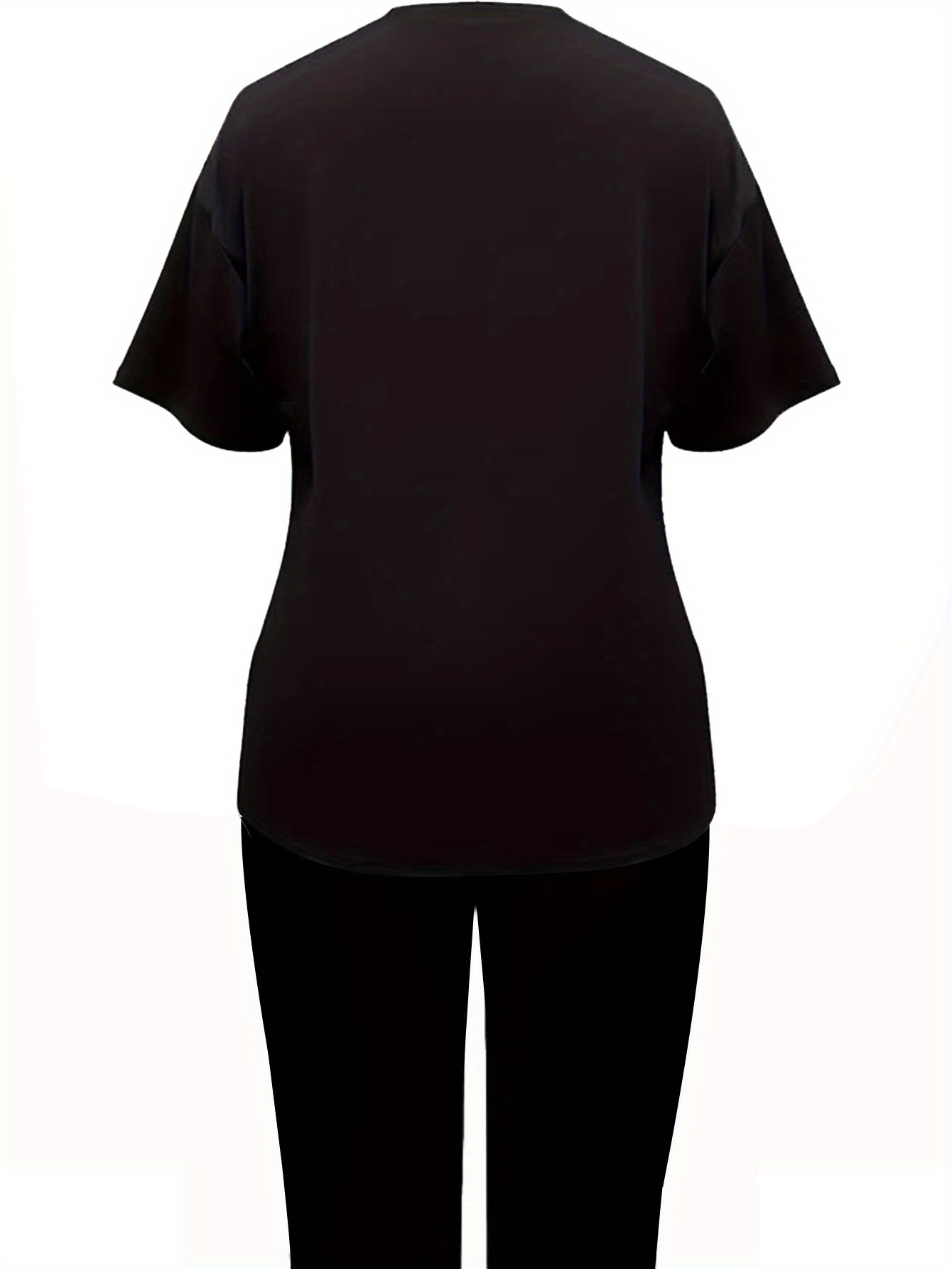 T-Shirt Femme Imprimé Papillon — Style Fleuri Printemps, été, automne et hiver - Ensemble mode femme à manches courtes avec imprimé papillon rimeur neuf. Tenue décontractée saisonnière, design ludique, costume stylisé, vêtements durables, lavable en machine, habillement féminin