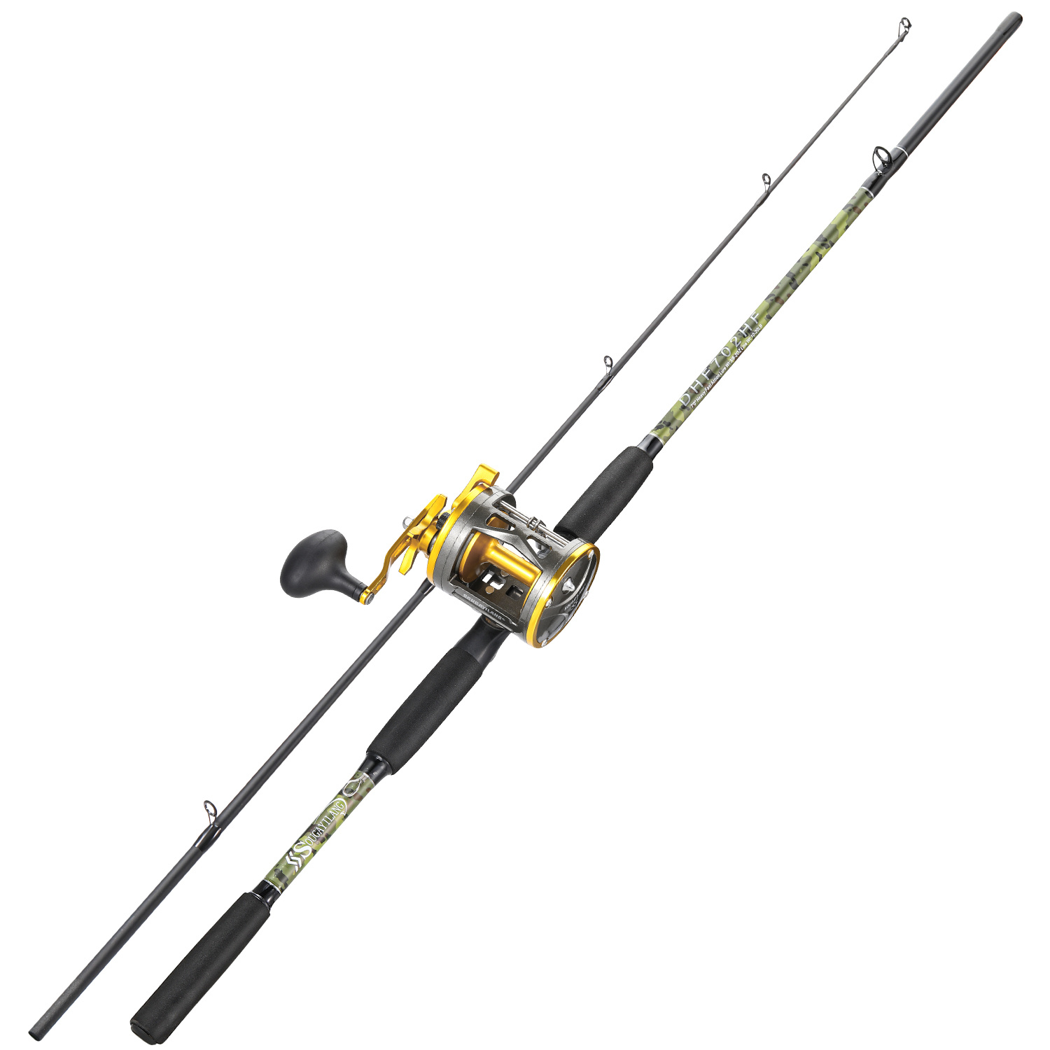 4 reel fishing gear Catch More Fish® Striper Spinning Kit