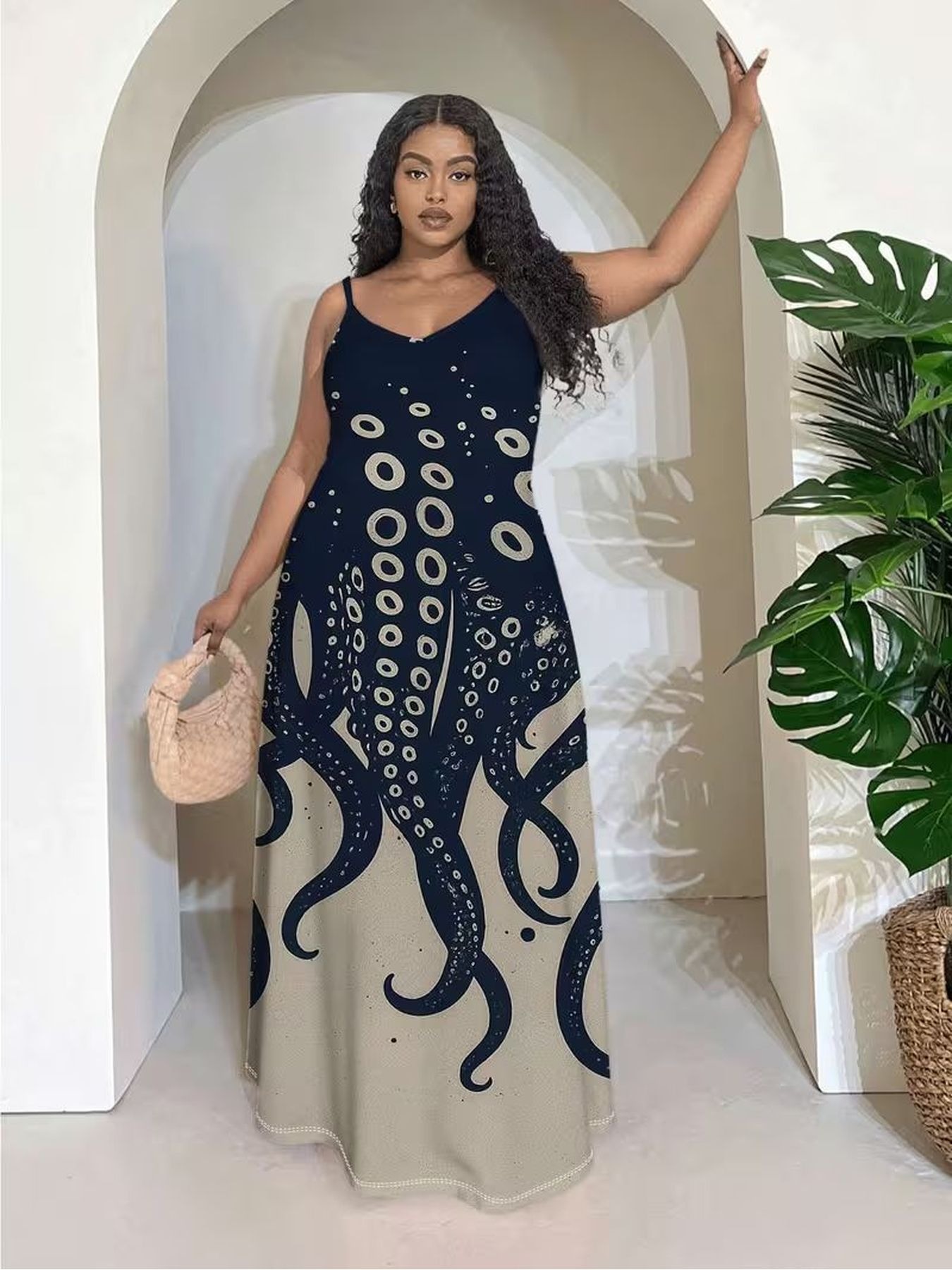 blue octopus dress Show the world how much you love octopus with this octopus dress!
