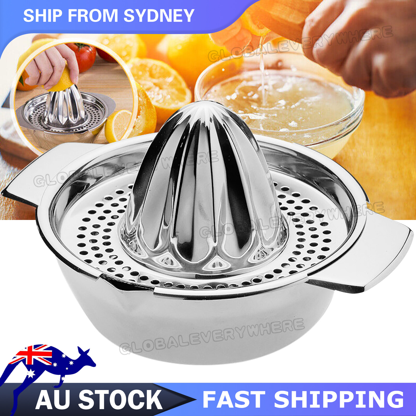 TEMU Press Juicer For Citrus Fruits Like Lemons And Oranges, Made Of Stainless Steel, Available