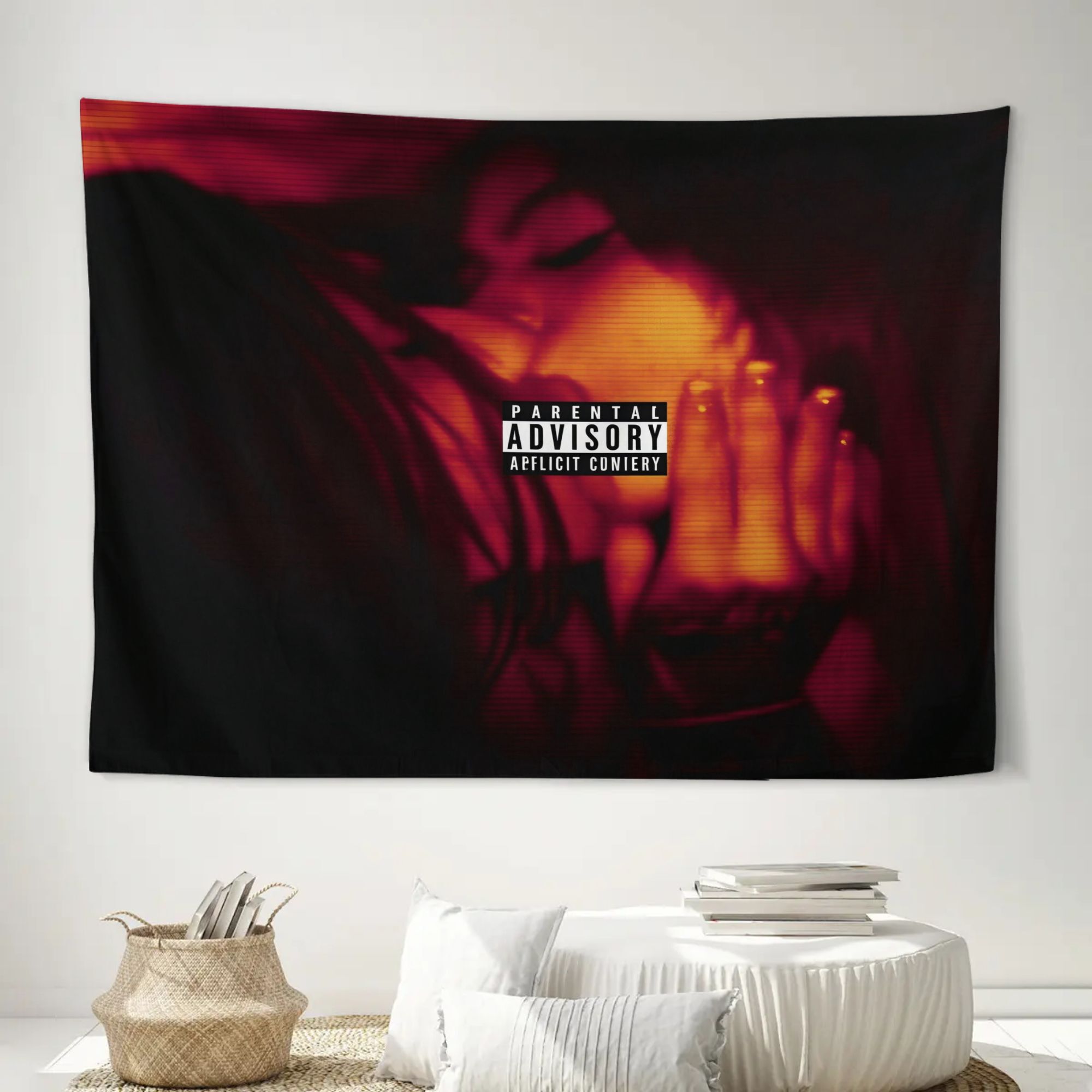TEMU Music Rock Style Vintage Inspired Tapestry For Reading Nooks Or Cozy Corners - A To Your