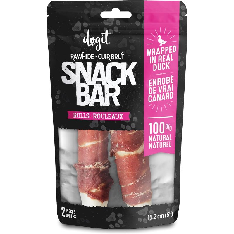   dog treats duck-wrapped chew sticks for       large and medium dogs pack of 2   each Product details 1