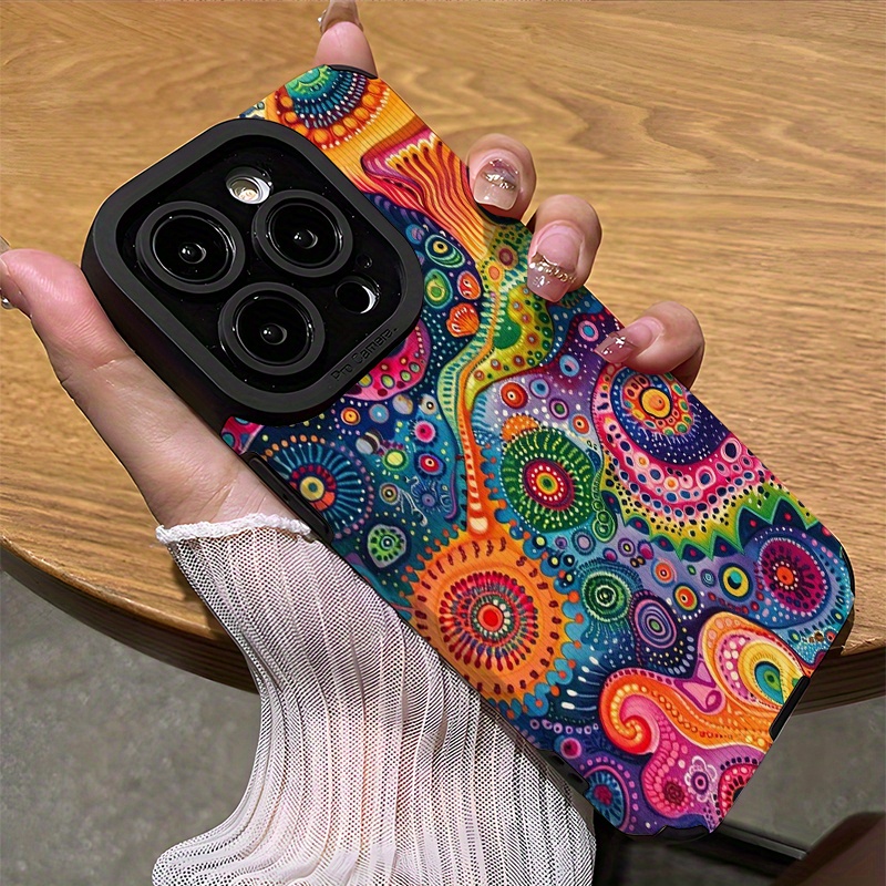 TEMU Phone Case - Colorful Suitable For Iphone 16, 16plus, 16pro, 16promax, Iphone 15, 15plus, 15pro, 15promax, 14, 14plus, 14pro, 14promax, 13,