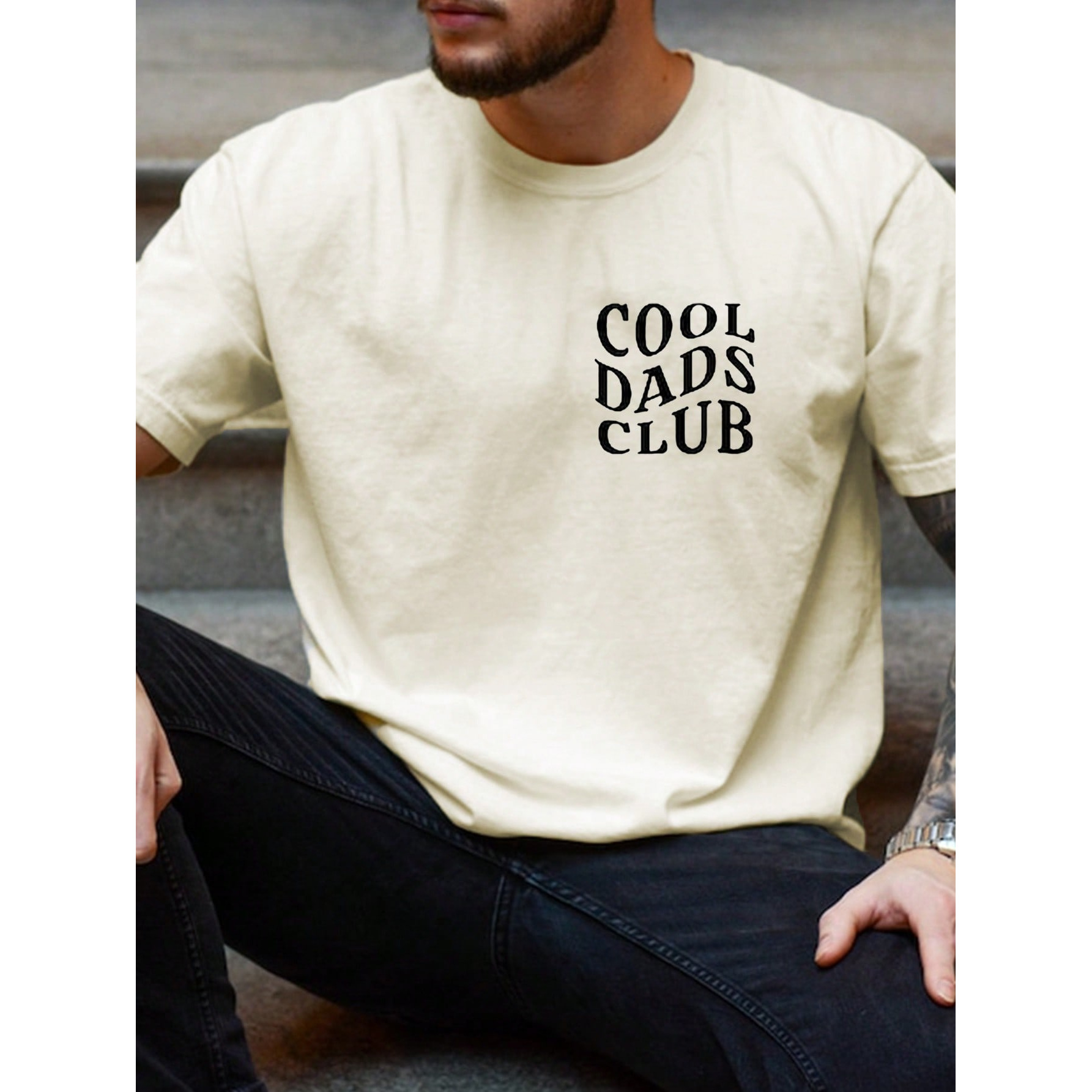 MKONGCOSTUME Men'S T-Shirt for Cool Dads Club