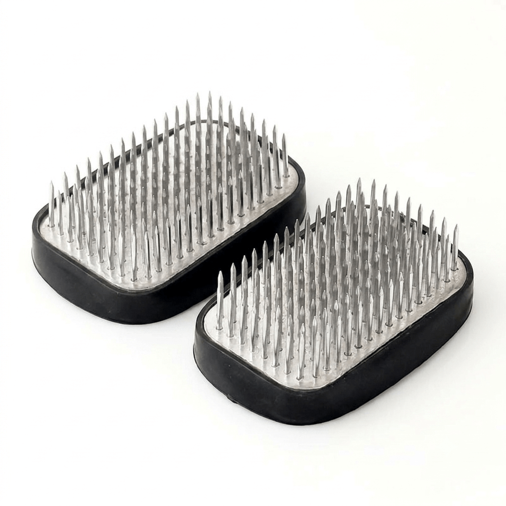 TEMU 2pcs Stainless Floral Frogs Kenzan, Flower Arrangement Holder Square Floral Pin Frogs Ikebana Arranger Tool For Vase Supplies Home Office Craft,