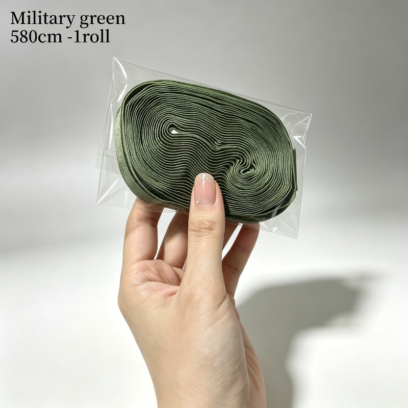 TEMU 580cm/roll Christmas Tree Decoration Velvet Ribbon, Suitable For Scene Decoration, Handmade Bows, Bouquets And Gift Wrapping Satin Ribbon,