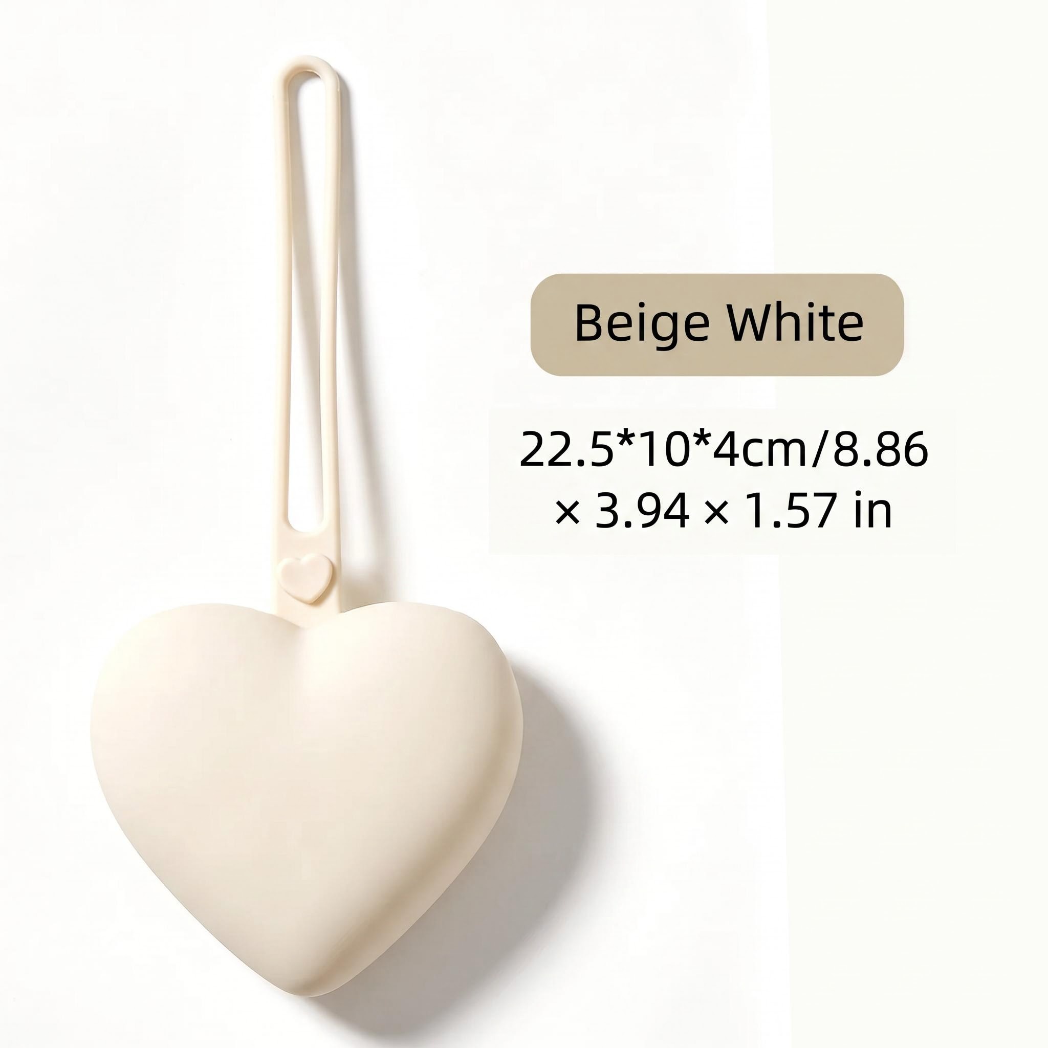 TEMU 1 pz Borsa a Forma di Cuore - Sacchetto Portatile per Alimenti a Donne e Viaggiatori, Mini Organizer Portatile per Scuola, Ufficio e Attivit� ,