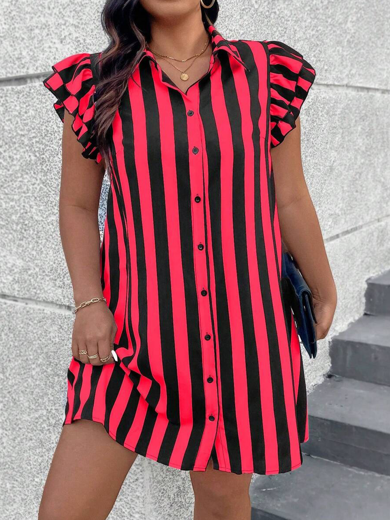 red striped dress sold on Temu United States red striped dress sold on Temu United States