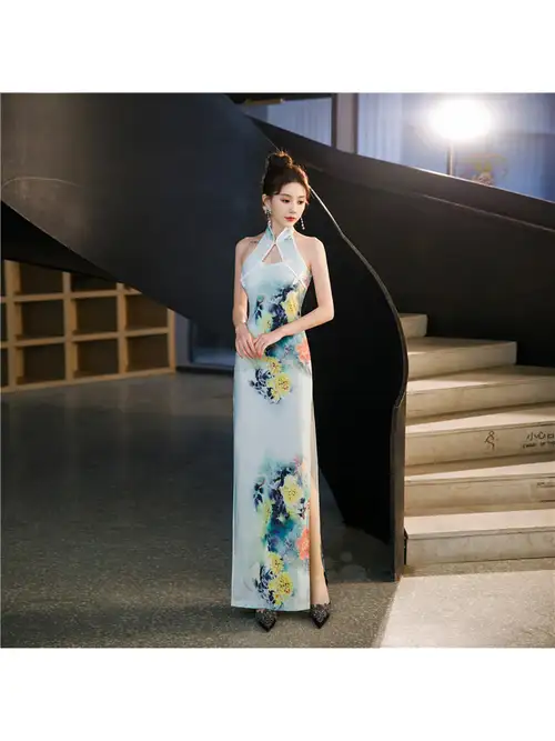 qipao long dress sold on Temu United States qipao long dress sold on Temu United States