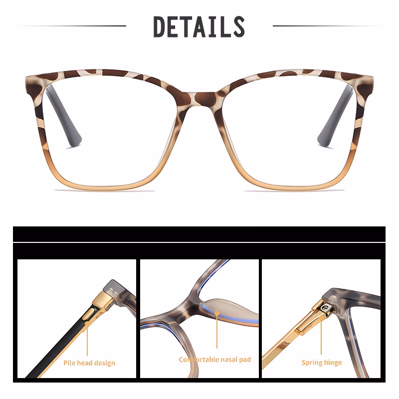 classic ultra decorative fashion flat glasses for women embodying a gentle and elegant style versatile accessory perfect as a holiday gift Product details 1