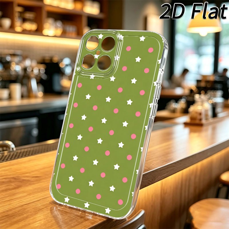 휴대폰 케이스 - 2d 플랫 별 점점 모리 스타일 ins 휴대폰 케이스,   x5 x5b x5b x5  x6 x6b x6c x7 x7a x7b x7c x7d x8 x8a x8b x8c x8d x9 x9a x9b x9c x9d   400 400     magic 4 5 6 7 lite tpu 보호 커버 투명